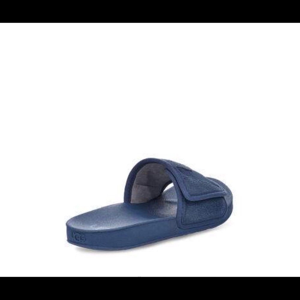 Uggs Big Kids Beach Slides Blue 🩴 - Picture 3 of 16